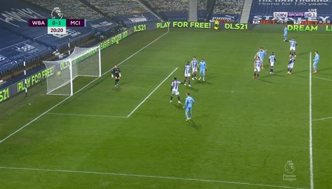 هدف كانسيلو في مرمي وست بروميتش بالدوري الانجليزي