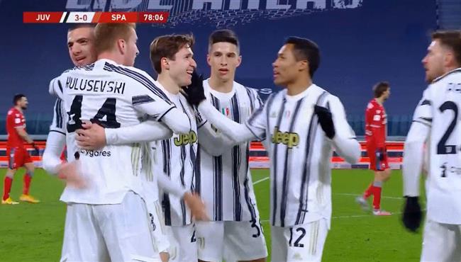 اهداف مباراة يوفنتوس وسبال 4 0 كاس ايطاليا