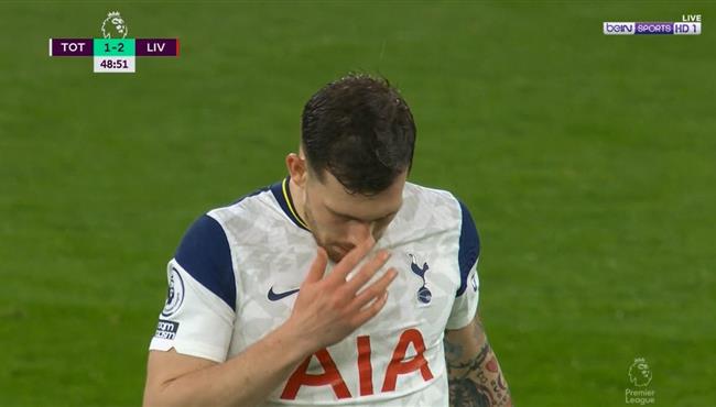 هدف توتنهام الرائع في مرمي ليفربول هويبيرج