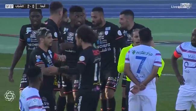 اهداف مباراة الشباب وابها 3 2 الدوري السعودي