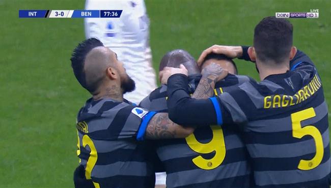 اهداف مباراة انتر ميلان وبنيفنتو 4 0 الدوري الايطالي