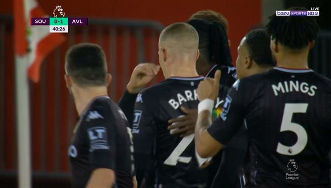 هدف فوز استون فيلا علي ساوثهامبتون 1 0 الدوري الانجليزي