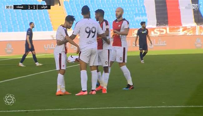 اهداف مباراة الرائد وضمك 4 2 الدوري السعودي