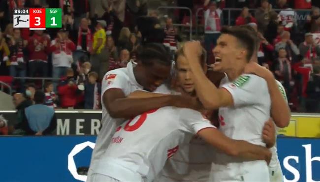 اهداف مباراة كولن وجرويتر فورت 3 1 الدوري الالماني