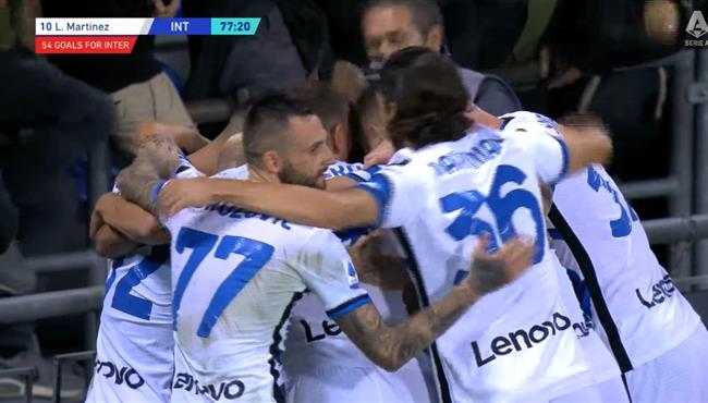 اهداف مباراة انتر ميلان وساسولو 2 1 الدوري الايطالي