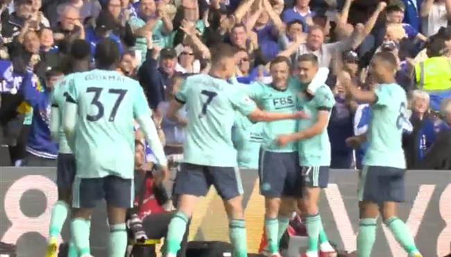 اهداف مباراة ليستر سيتي وكريستال بالاس 2 2 الدوري الانجليزي