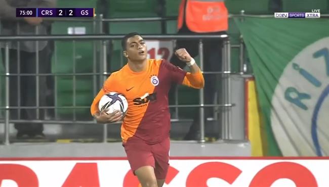 هدف مصطفي محمد الثاني في مرمي ريزه سبور بالدوري التركي