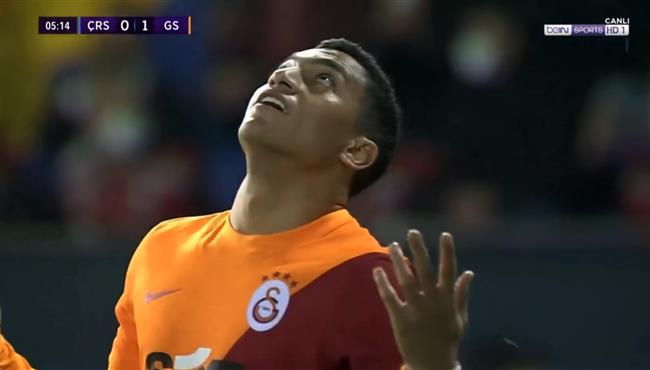 ملخص لمسات مصطفي محمد في مباراة جالطة سراي وريزة سبور بالدوري التركي