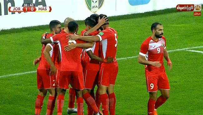 اهداف مباراة الاردن وماليزيا 4 0 مباراة ودية