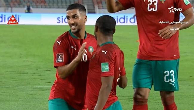 هدف المغرب الرابع الرائع في مرمي غينيا بيساو 4 0 تصفيات كاس العالم