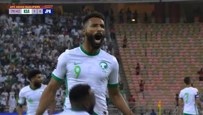 هدف السعودية في مرمي اليابان فراس البريكان