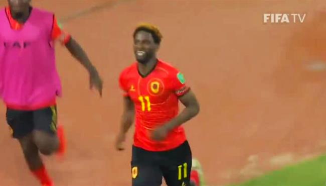 هدف اري بابيل في مباراة انجولا والجابون