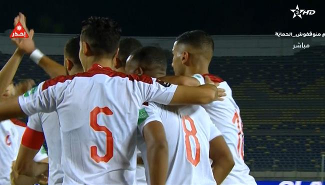 اهداف مباراة المغرب وغينيا بيساو 3 0 تصفيات كاس العالم