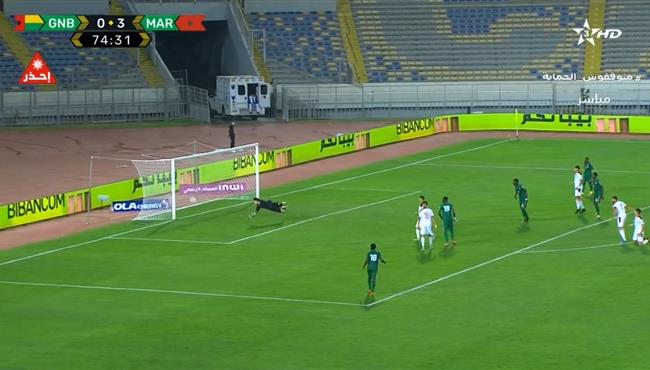 القائم يحرم غينيا بيساو من تسجيل هدف امام المغرب