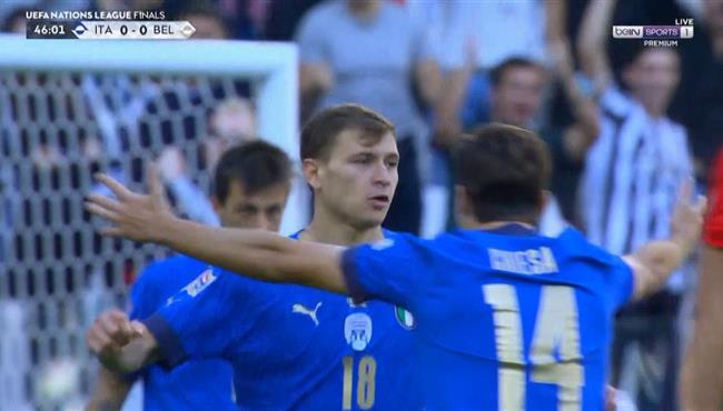 هدف نيكولو باريلا الرائع في مرمي بلجيكا بدوري الامم الاوروبية