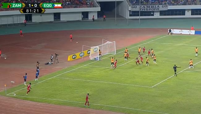 اهداف مباراة زامبيا وغينيا الاستوائية 1 1 تصفيات كاس العالم
