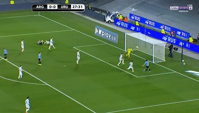 القائم يحرم سواريز من هدف محقق امام الارجنتين