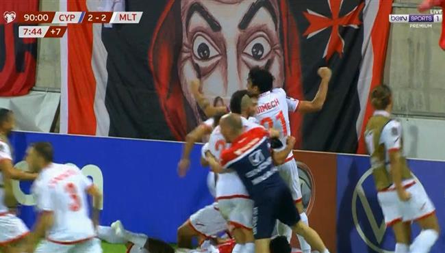 اهداف مباراة مالطا وقبرص 2 2 تصفيات كاس العالم