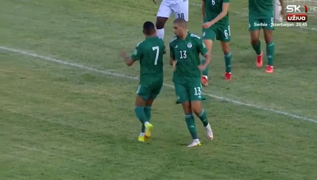 هدف رياض محرز في مرمي النيجر 1 0 تصفيات كاس العالم