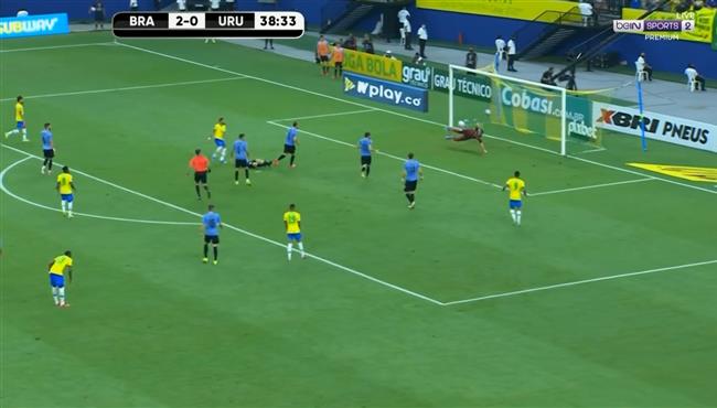 نيمار يهدر هدف محقق امام اوروجواي بتصفيات كاس العالم