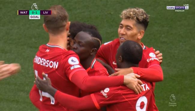 اهداف مباراة ليفربول وواتفورد 5 0 الدوري الانجليزي