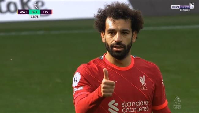 تصدي حارس واتفورد يحرم محمد صلاح من هدف رائع