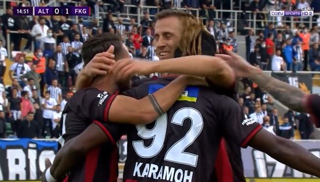 هدف فوز فاتح قرا جمرك الرائع علي التاي 1 0 الدوري التركي