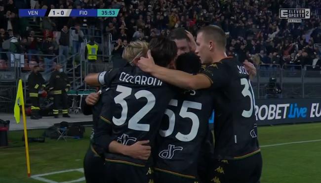 هدف فوز فينيزيا علي فيورنتينا 1 0 الدوري الايطالي