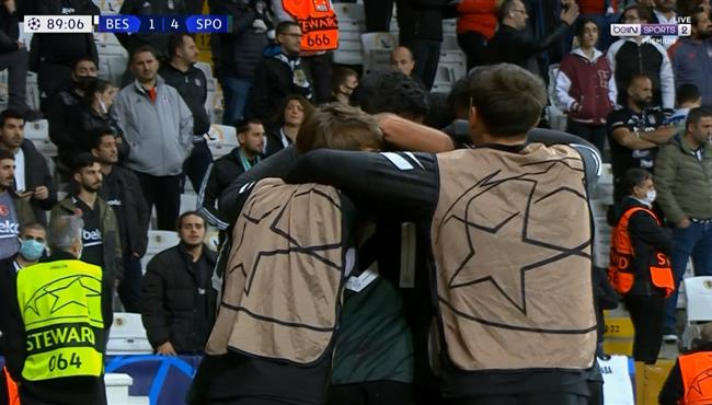 اهداف مباراة سبورتينج لشبونة وبشكتاش 4 1 دوري ابطال اوروبا