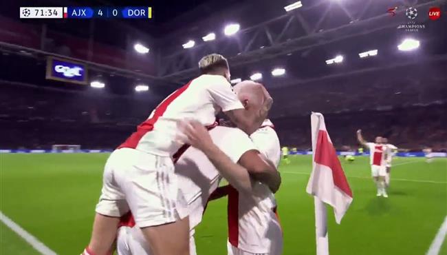 اهداف مباراة اياكس وبوروسيا دورتموند 4 0 دوري ابطال اوروبا