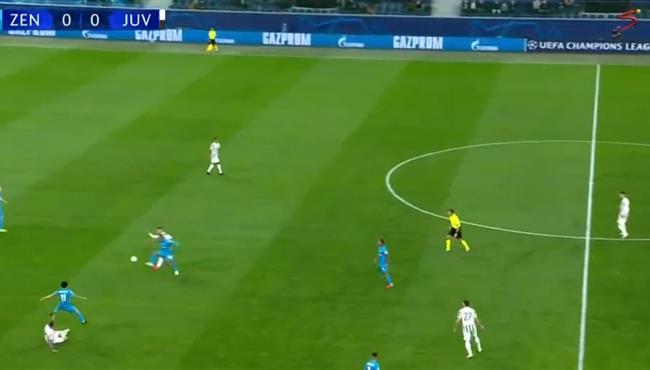 ملخص مباراة يوفنتوس وزينيت 1 0 دوري ابطال اوروبا