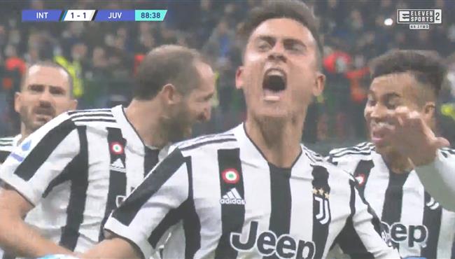 هدف ديبالا في مرمي انتر ميلان بالدوري الايطالي