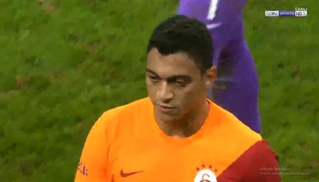 ملخص لمسات مصطفي محمد في مباراة جالطة سراي وبشكتاش بالدوري التركي