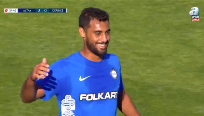 هدف احمد ياسر ريان الاول في مرمي درينجه بكاس تركيا