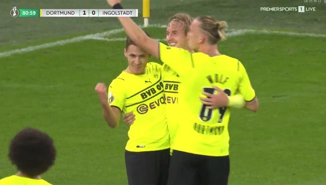 اهداف مباراة بوروسيا دورتموند وانجولشتات 2 0 كاس المانيا