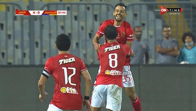 هدف احمد عبد القادر الرائع في مرمي الاسماعيلي بالدوري المصري