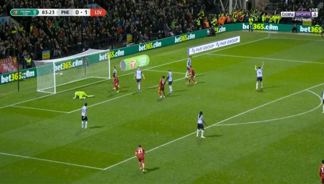 هدف ليفربول الثاني الرائع في مرمي بريستون 2 0 كاس رابطة الاندية الانجليزية