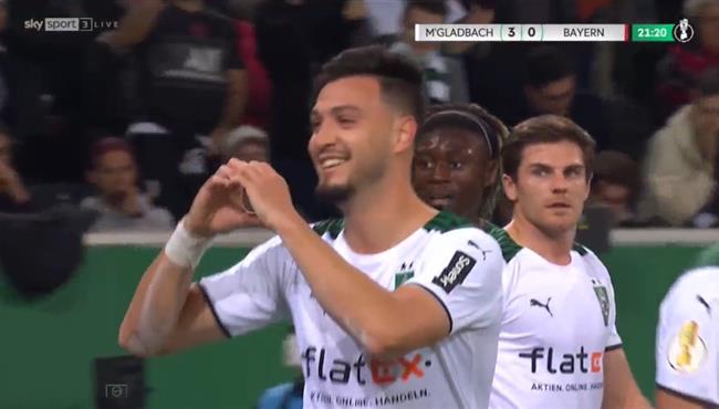 هدفا رامي بن سبعيني امام بايرن ميونخ في كأس المانيا