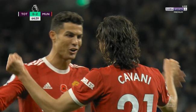 هدف كافاني في مرمي توتنهام اسيست رائع من رونالدو