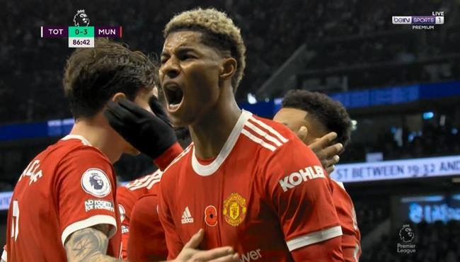 هدف راشفورد في مرمي توتنهام بالدوري الانجليزي