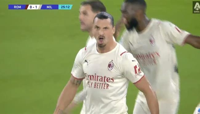 هدف ابراهيموفيتش الرائع في مرمي روما تعليق فهد العتيبي