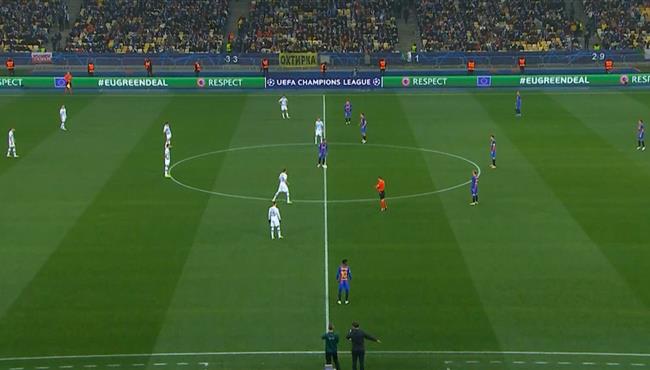 ملخص مباراة برشلونة ودينامو كييف في دوري ابطال اوروبا