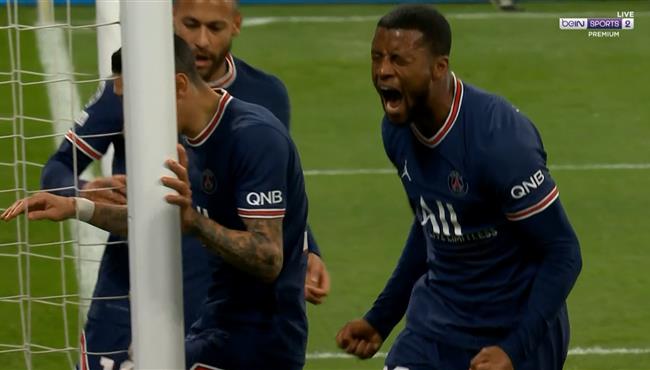 هدف تعادل باريس سان جيرمان مع لايبيزج 1 1 دوري ابطال اوروبا