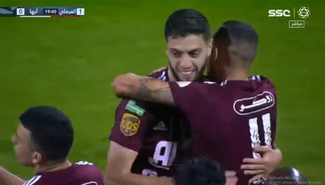 هدف فوز الفيصلي علي ابها 1 0 الدوري السعودي