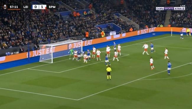 اهداف مباراة ليستر سيتي وسبارتاك موسكو 1 1 الدوري الاوروبي