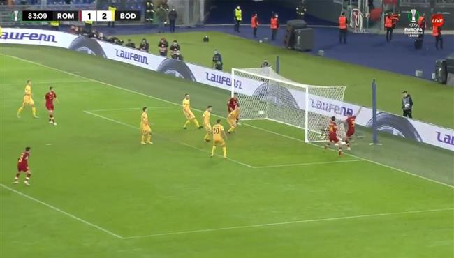 اهداف مباراة روما وبودو جليمت 2 2 دوري المؤتمر الاوروبي
