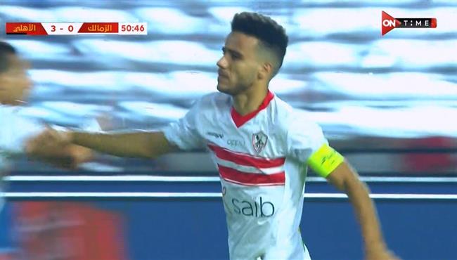 هدف مصطفي فتحي الرائع في مرمي الاهلي بالدوري المصري