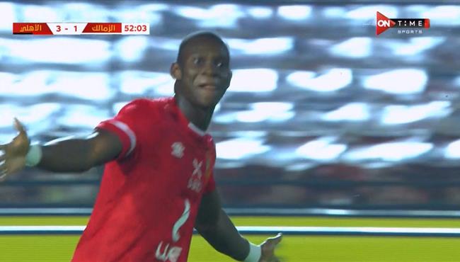 هدف اليو ديانج العالمي في مرمي الزمالك بالدوري المصري