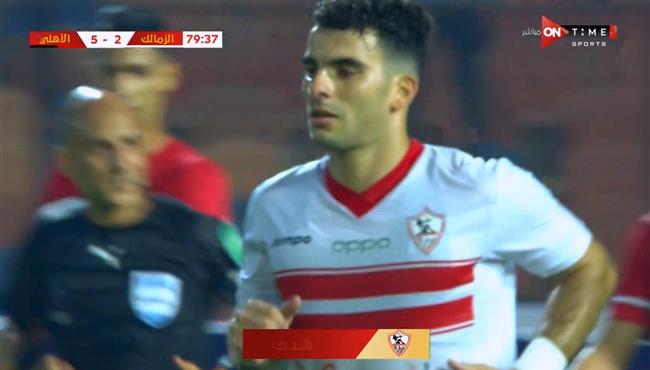 هدف احمد زيزو في مرمي الاهلي بالدوري المصري