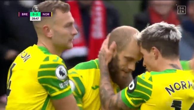 ملخص واهداف مباراة نورويتش سيتي وبرينتفورد 2 1 الدوري الانجليزي